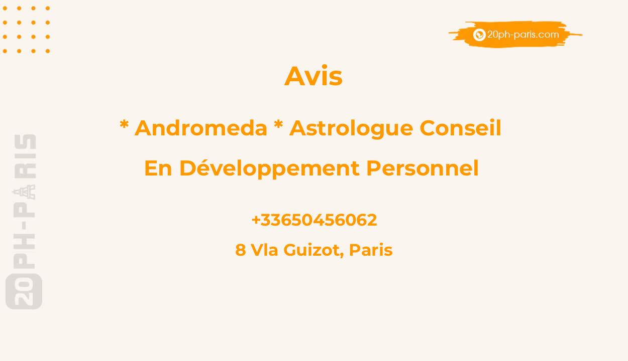 * Andromeda * Astrologue Conseil en développement personnel