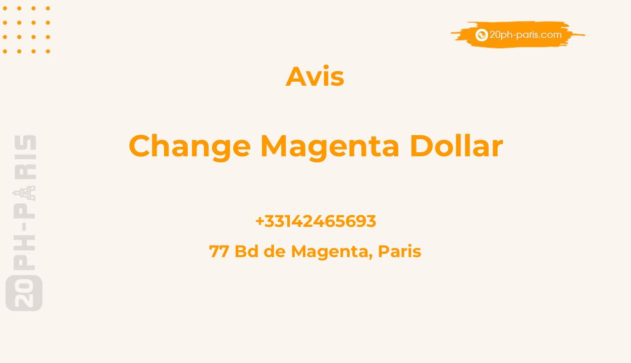 Change Magenta Dollar
