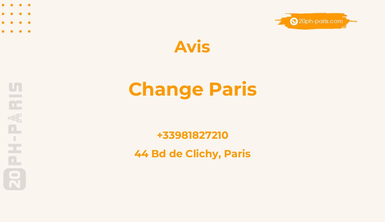 Change Paris