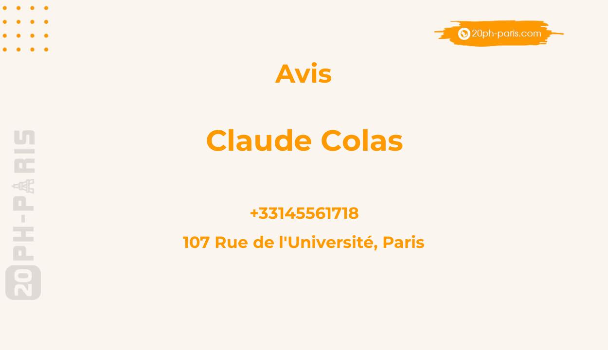 Claude Colas