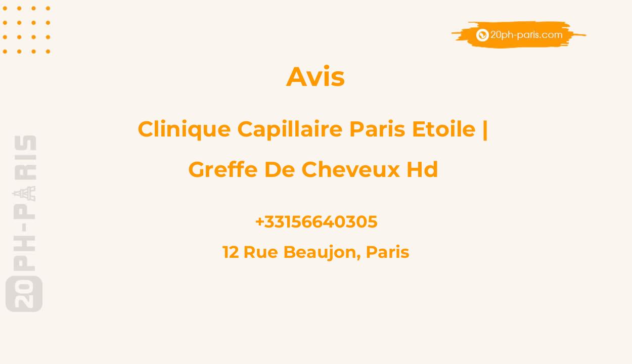Clinique Capillaire Paris Etoile | Greffe de Cheveux HD