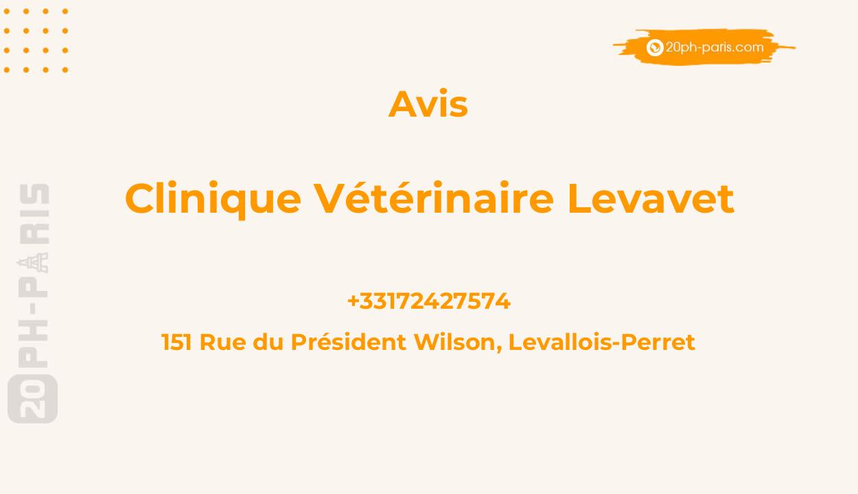 Clinique Vétérinaire Levavet