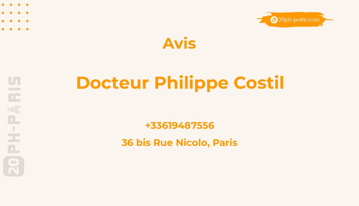 Docteur Philippe COSTIL