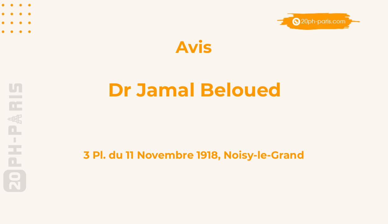 Dr Jamal BELOUED