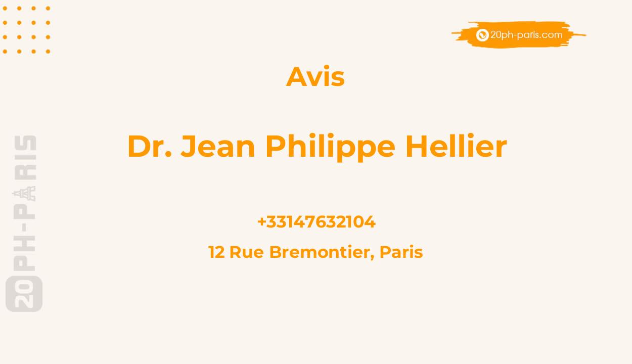 Dr. Jean Philippe Hellier