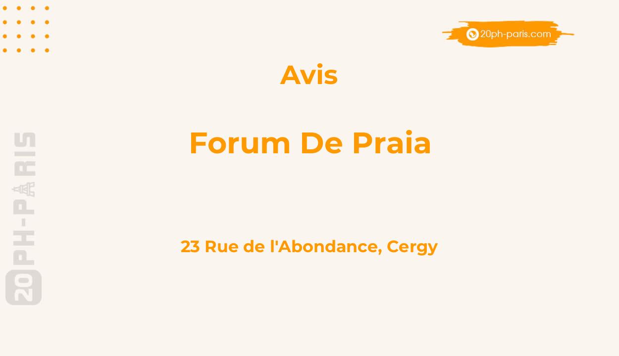 Forum De Praia