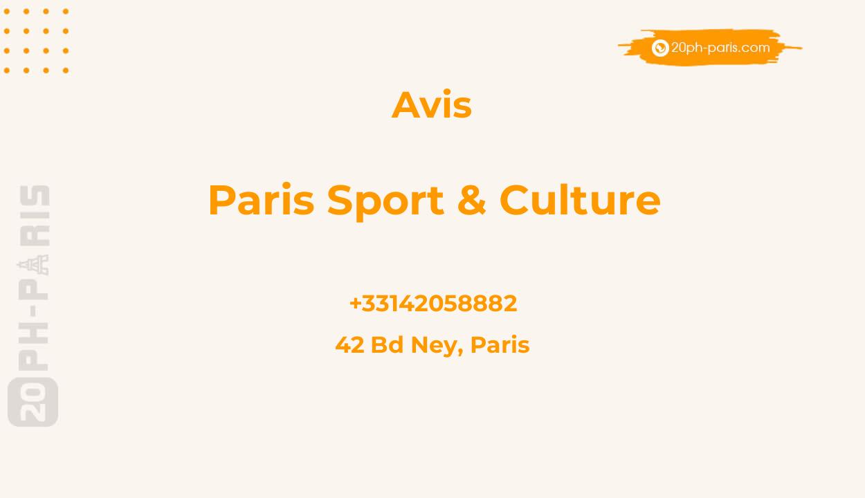 Paris Sport & Culture
