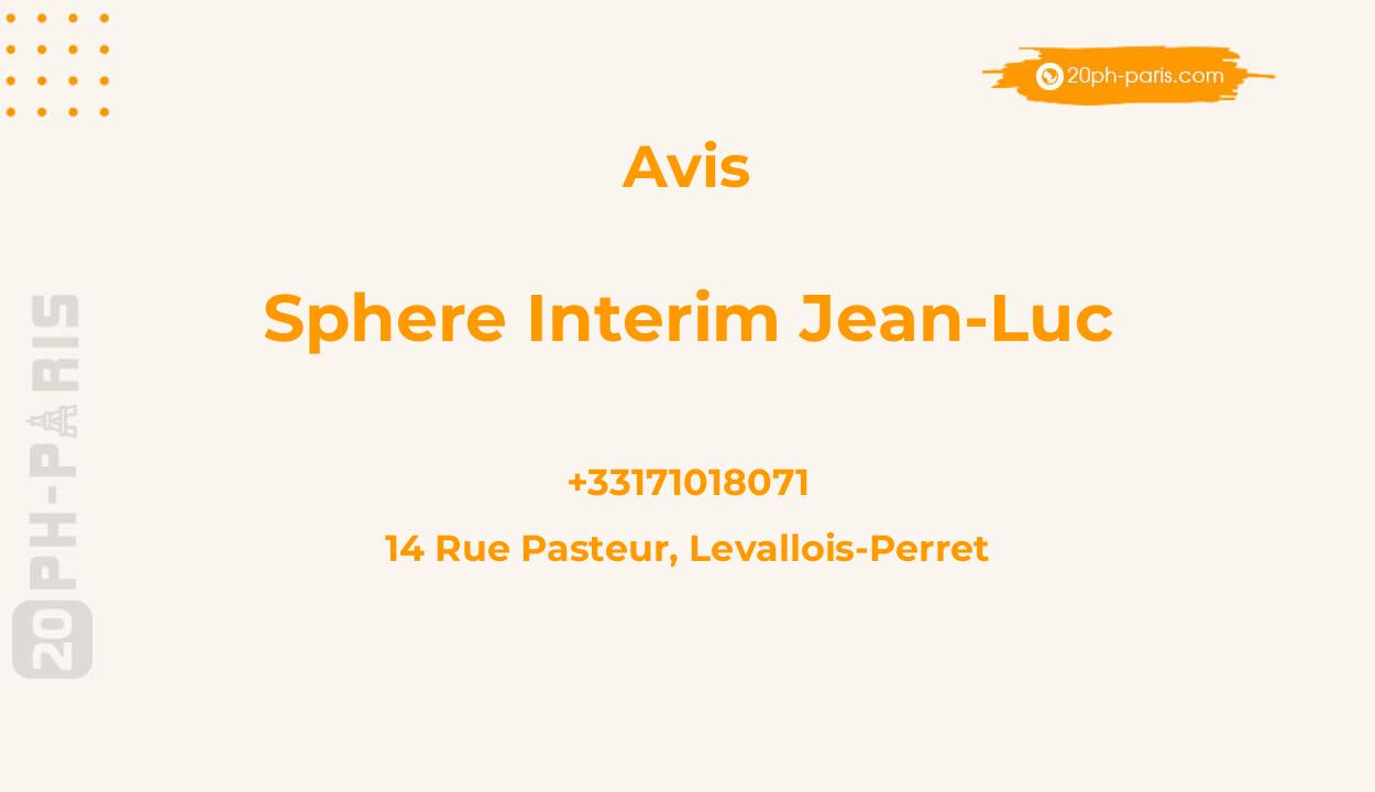Sphere Interim Jean-Luc