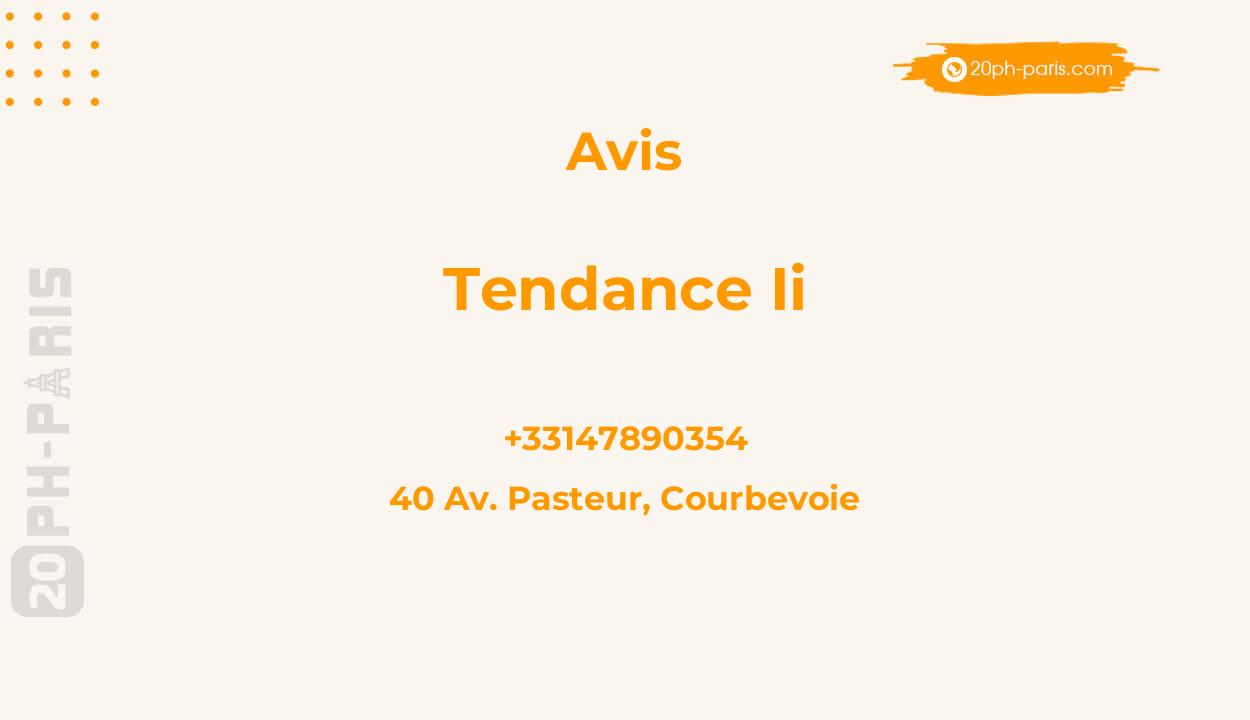 Tendance II